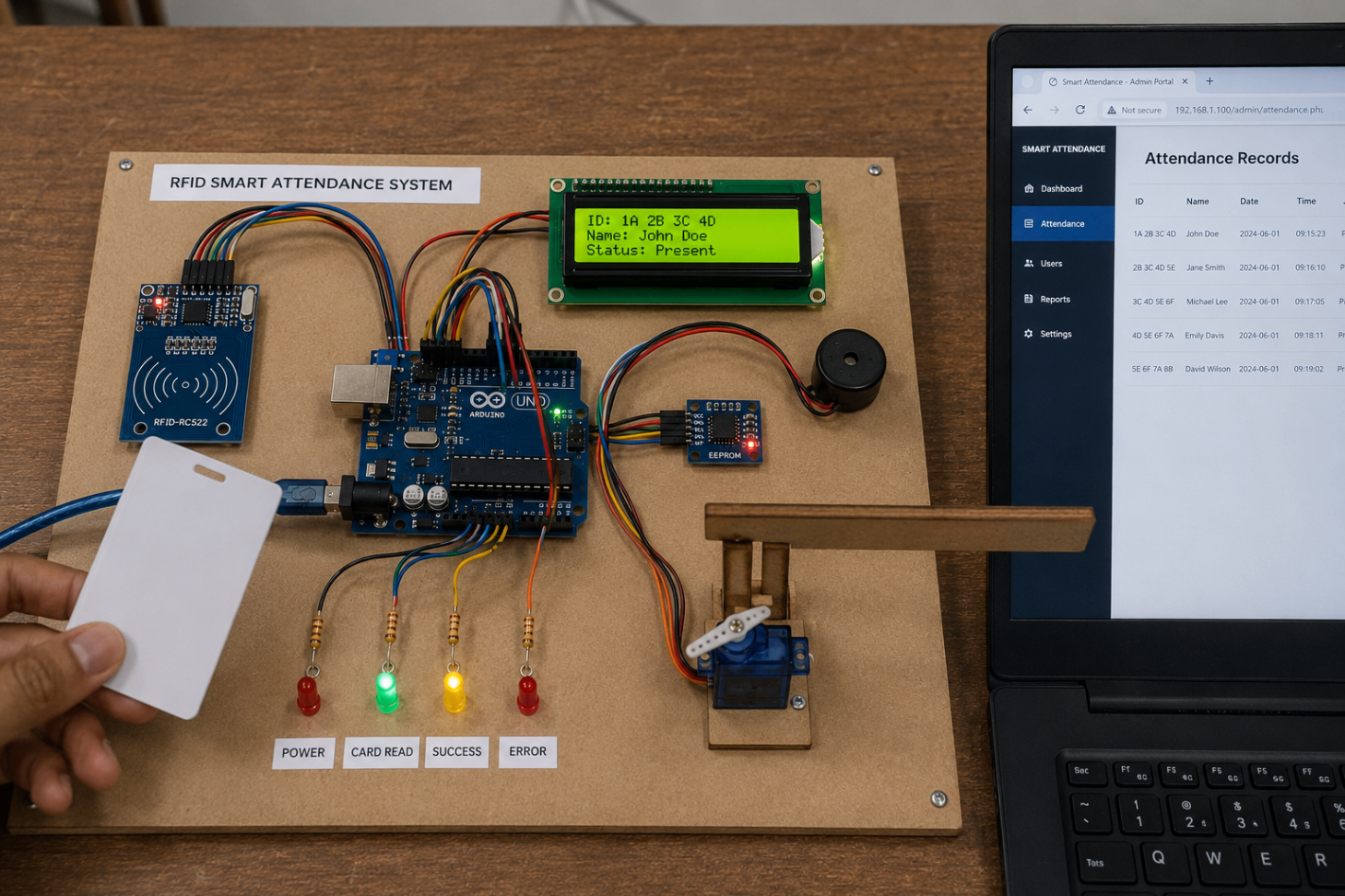 RFID Attendance System